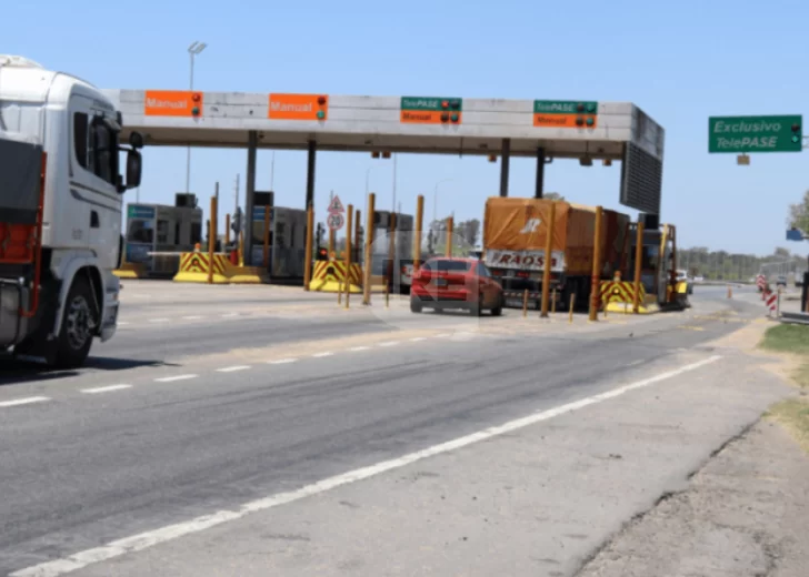 Sin previo aviso, desde la medianoche aumentó el 100% el peaje de autopista Rosario – Santa Fe